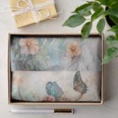 Pastel Floral Highland Cow Decoupage 薄葉紙 (ギフト)