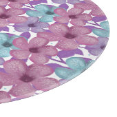 Pastel Floral Pattern カッティングボード (角)
