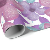 Pastel Floral Pattern ラッピングペーパー (ロールコーナー)