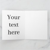 Pastel Floral Thank You Flat Card サンキューカード (内部)