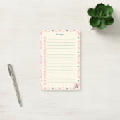 Pastel Floral To Do List Planner Design ポストイット (オフィス)