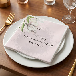  Pastel floral watercolor succulent boho スタンダードカクテルナプキン