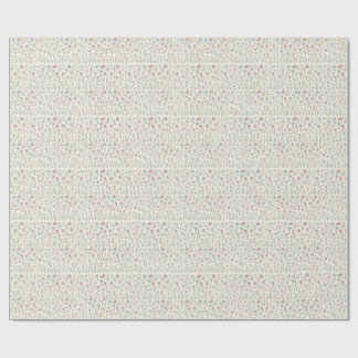 pastel floral wrapping paper. ラッピングペーパー