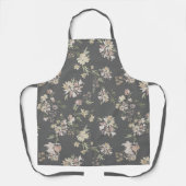 Pastel Florals All-Over Print Apron エプロン (正面)