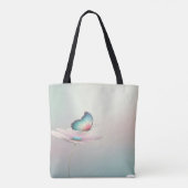 Pastel Flower and Butterfly Custom Tote Bag トートバッグ (裏面)