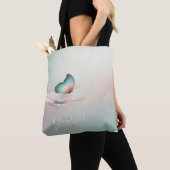 Pastel Flower and Butterfly Custom Tote Bag トートバッグ (クローズアップ)