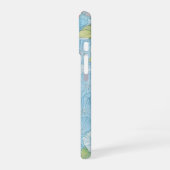 Pastel Flower Floral Pattern Phone Case iPhone 16ケース (左側面)
