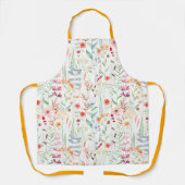 Pastel Flower Garden Pattern エプロン (正面)