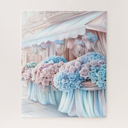 Pastel Flower Shop ジグソーパズル (縦)