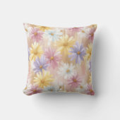Pastel Flowers クッション (正面)