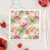 Pastel Flowers Alcohol Ink Illustration (インサイチュ)