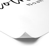 Pastel Fox Mom Baby First Mother’s Day Nursery ポスター (角)