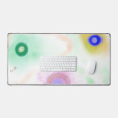 Pastel Galaxies Impressionist Art Desk Mat デスクマット (キーボード&マウス)