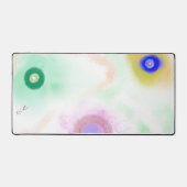 Pastel Galaxies Impressionist Art Desk Mat デスクマット (正面)