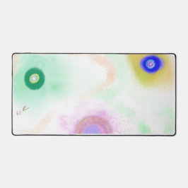 Pastel Galaxies Impressionist Art Desk Mat デスクマット