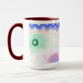 Pastel Galaxies Impressionist Art Mug マグカップ (左)