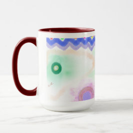 Pastel Galaxies Impressionist Art Mug マグカップ