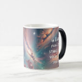 Pastel Galaxy Stars Magic Mug – Shine Bright モーフィングマグカップ (正面右)