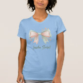 Pastel Garden Bow T-Shirt Tシャツ (正面)