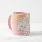 Pastel Garden Harmony – Nature Artwork マグカップ (正面左)