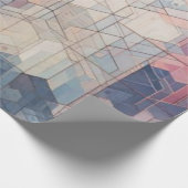 Pastel Geometric Dream – Modern Abstract Pattern  ラッピングペーパー (角)