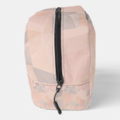 Pastel Geometric Pop | Blush Custom Toiletries Bag ドップキット (右)