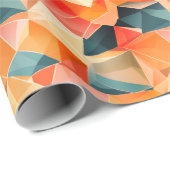 Pastel Geometric Pop | Fiesta Wrapping Paper Roll ラッピングペーパー (ロールコーナー)