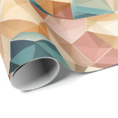 Pastel Geometric Pop | Jewel Wrapping Paper Roll ラッピングペーパー (ロールコーナー)