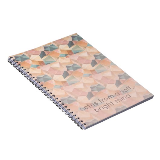 Pastel Geometric Pop | Soft Spectrum Custom ノートブック (右側)