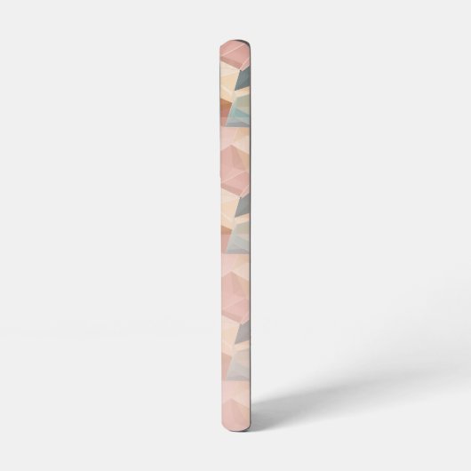 Pastel Geometric Pop | Soft Spectrum Samsung Galaxyケース (左側面)