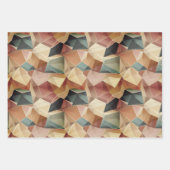 Pastel Geometric Pop | Wrapping Paper Sheets Set ラッピングペーパーシート (正面3)