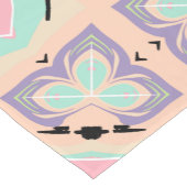 Pastel Geometric Tile Pattern | Pink Mint Purple  ショートテーブルランナー (コーナー)