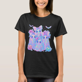Pastel ghost family tシャツ