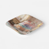 Pastel Glass Birthday Cake with Cherries   ペーパープレート (傾斜あり)