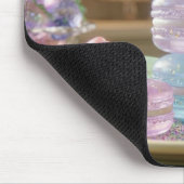 Pastel Glass Macaron Cookies   マウスパッド (コーナー)