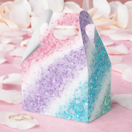 Pastel Glitter Rainbow フェイバーボックス