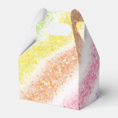 Pastel Glitter Rainbow フェイバーボックス (裏面サイド)