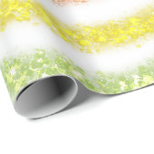 Pastel Glitter Rainbow ラッピングペーパー (ロールコーナー)