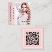 Pastel Glitz Custom Pageant Queen Profile Card コーリングカード (正面/裏面)