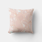 Pastel Gloss Liquid Slime Throw Pillow クッション (正面)