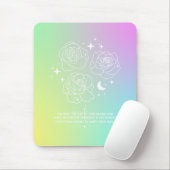 Pastel Glow-Up Mouse Pad マウスパッド (マウス)