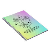 Pastel Glow Up Notebook ノートブック (右側)