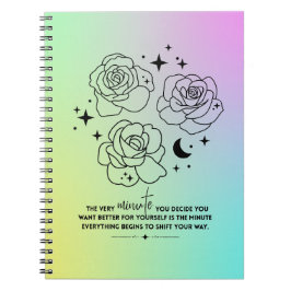 Pastel Glow Up Notebook ノートブック