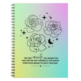 Pastel Glow Up Notebook ノートブック