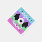 Pastel Goth Brains スタンダードカクテルナプキン (角)