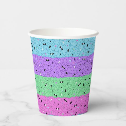 Pastel Goth Brains 紙コップ (裏面)