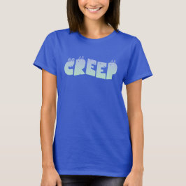 Pastel Goth Creep Monster Creepy Letters Tシャツ
