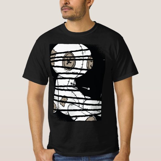 Pastel Goth Creepy Cute Voodoo With Needles  Tシャツ (正面)