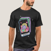 Pastel Goth Creepy Kawaii Creepy Tarot Card Baphom Tシャツ (正面)