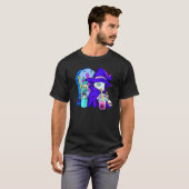 Pastel Goth Cute Creepy Plague Doctor Boba Bubble  Tシャツ (正面フル)